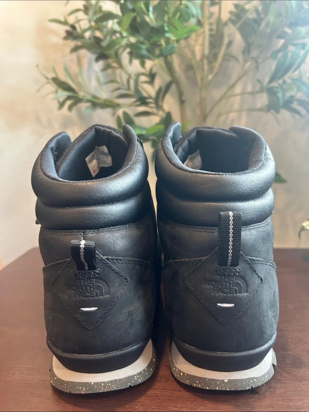 The North Face Men's Black Lace-Up Hiking Boots